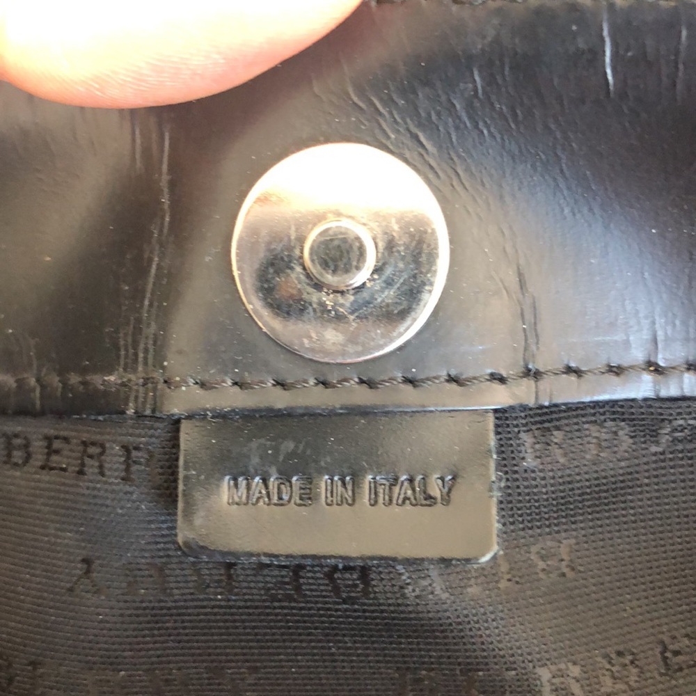 Burberry Tote Bag- Authentic- Check Pattern - image 6